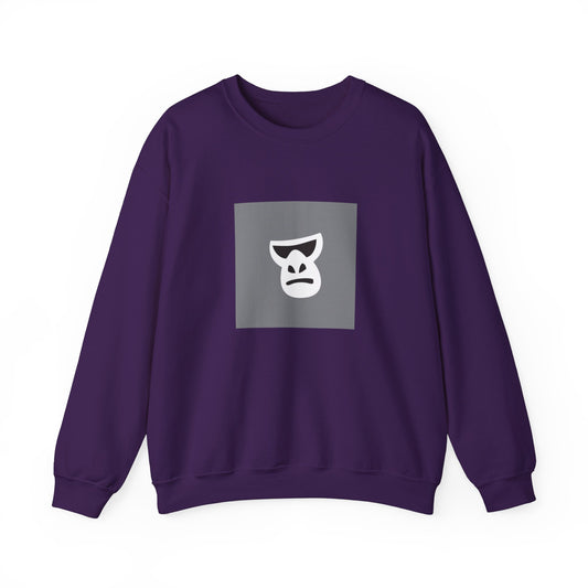 Rilla Grey Face - Crewneck Sweatshirt By Cedric Wear London