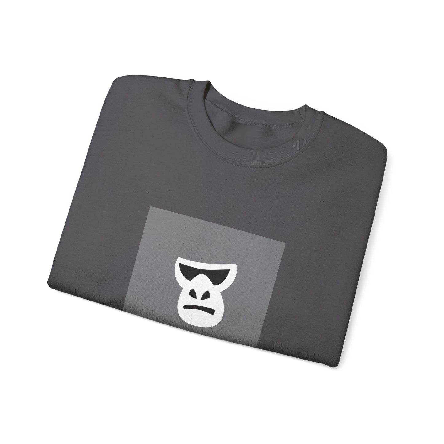 Rilla Grey Face - Crewneck Sweatshirt By Cedric Wear London