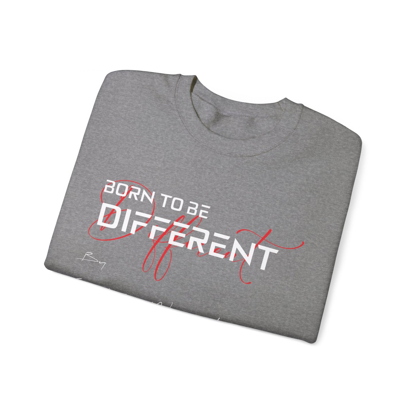 Born to be different - by Cedric Wear London , Unisex Heavy Blend™ Crewneck Sweatshirt