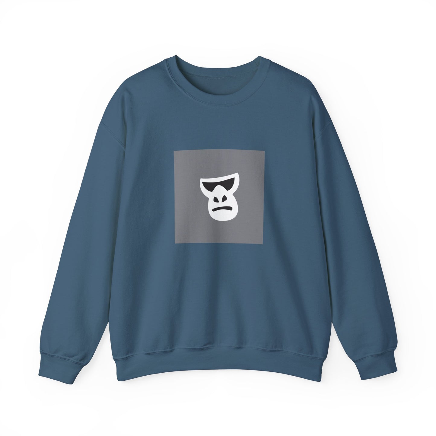 Rilla Grey Face - Crewneck Sweatshirt By Cedric Wear London