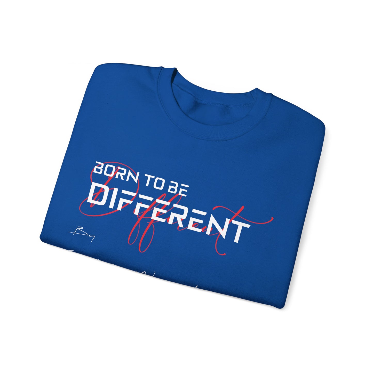 Born to be different - by Cedric Wear London , Unisex Heavy Blend™ Crewneck Sweatshirt