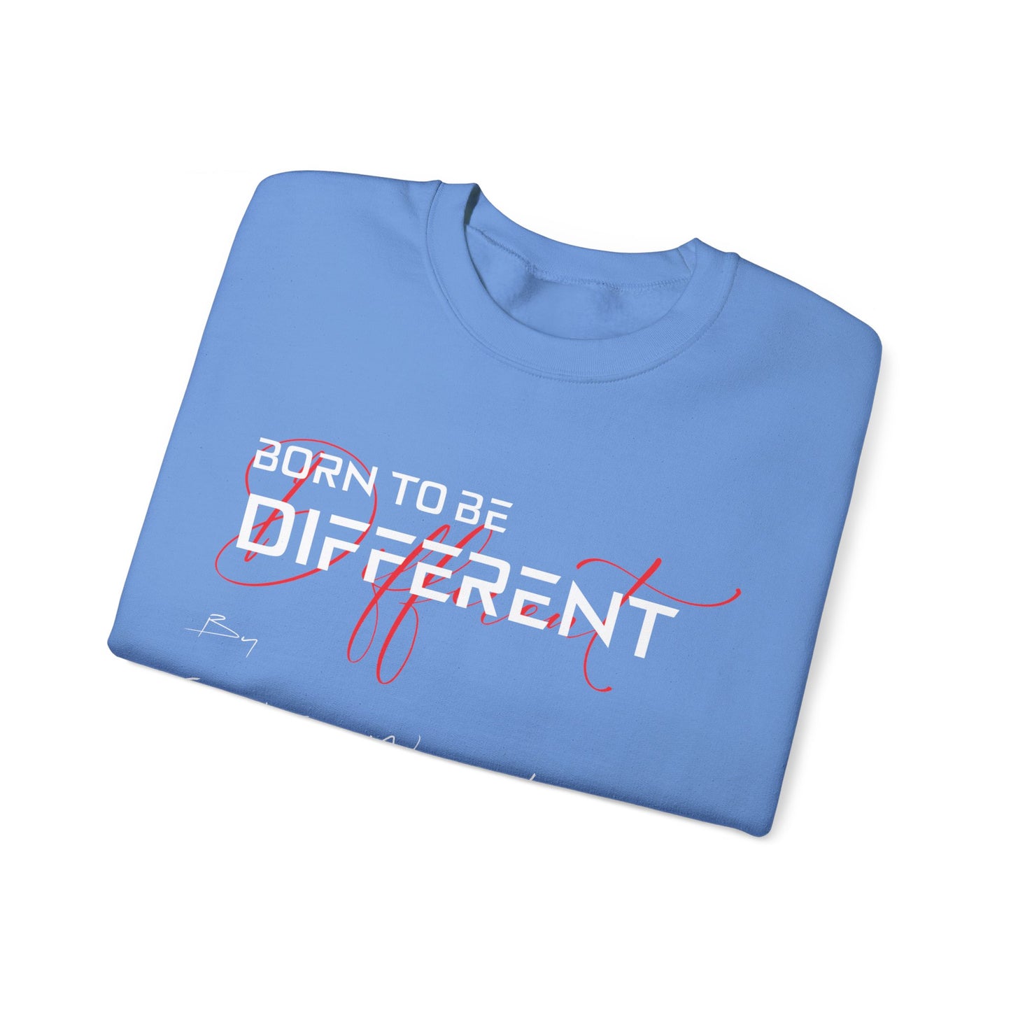 Born to be different - by Cedric Wear London , Unisex Heavy Blend™ Crewneck Sweatshirt