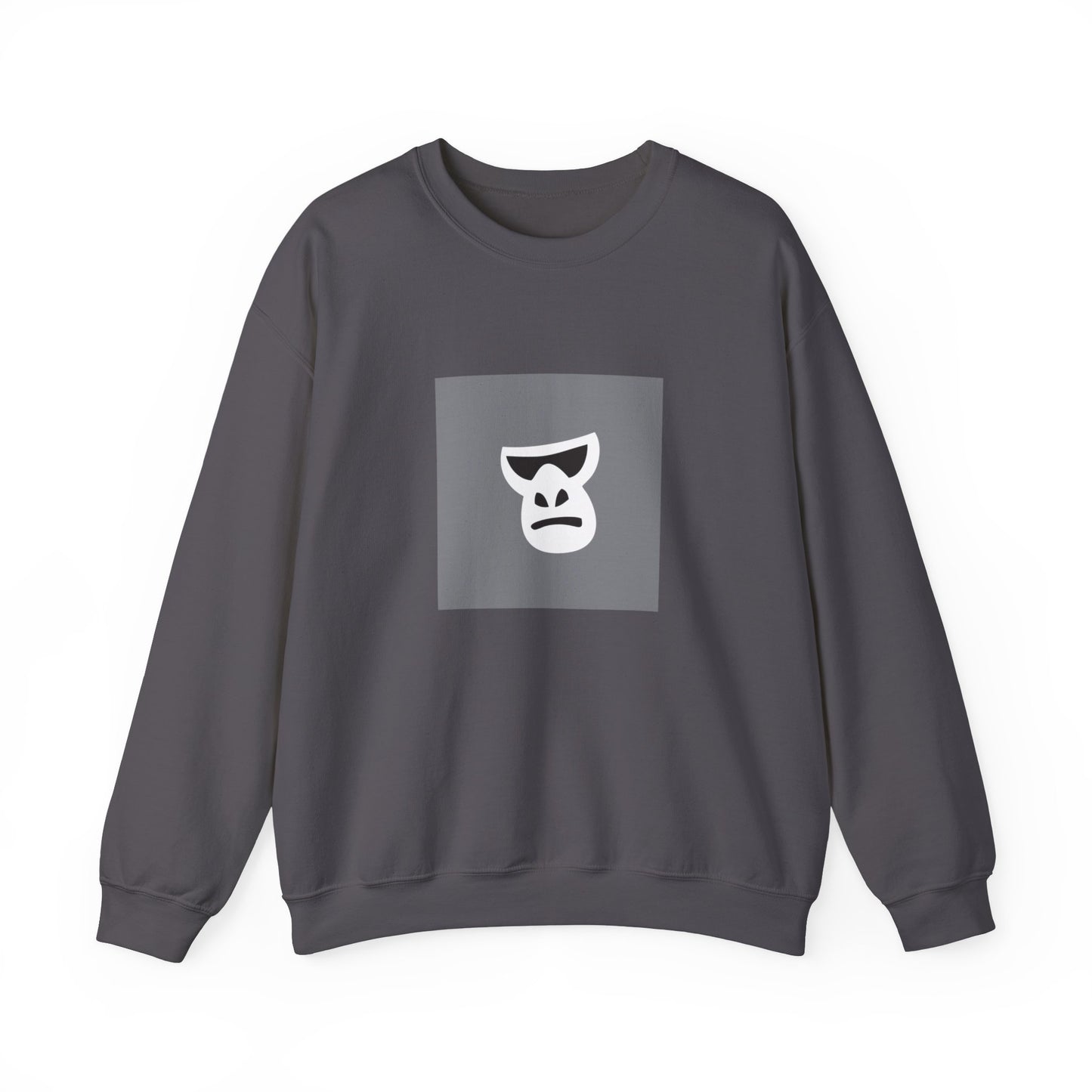 Rilla Grey Face - Crewneck Sweatshirt By Cedric Wear London