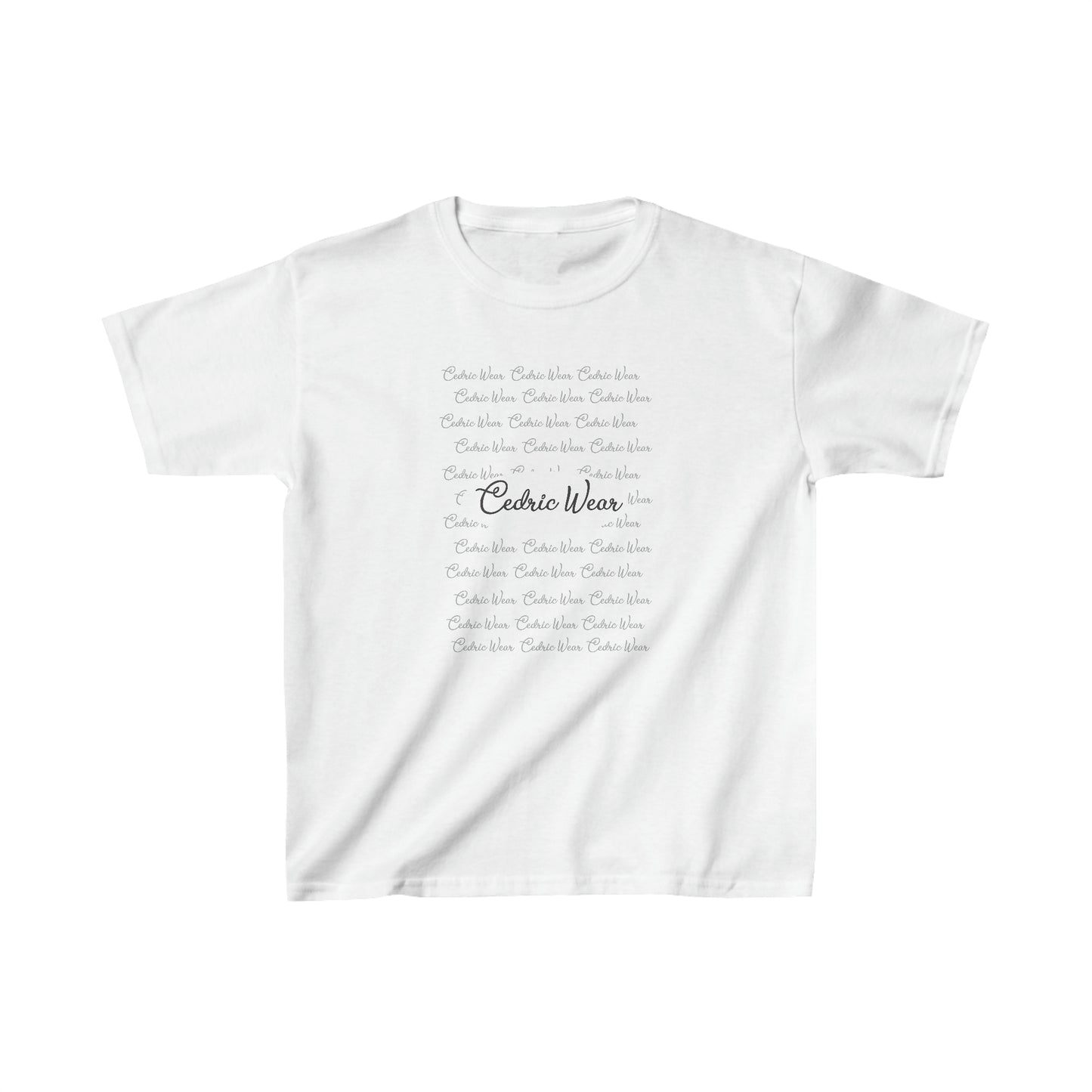 Kids Heavy Cotton™ Tee - Andre Kids range - by Cedric Wear London