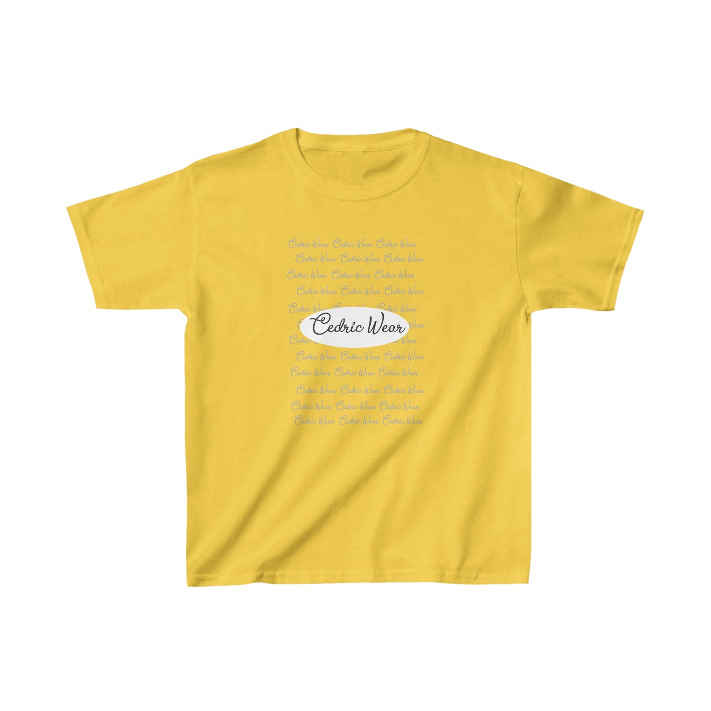 Kids Heavy Cotton™ Tee - Andre Kids range - by Cedric Wear London