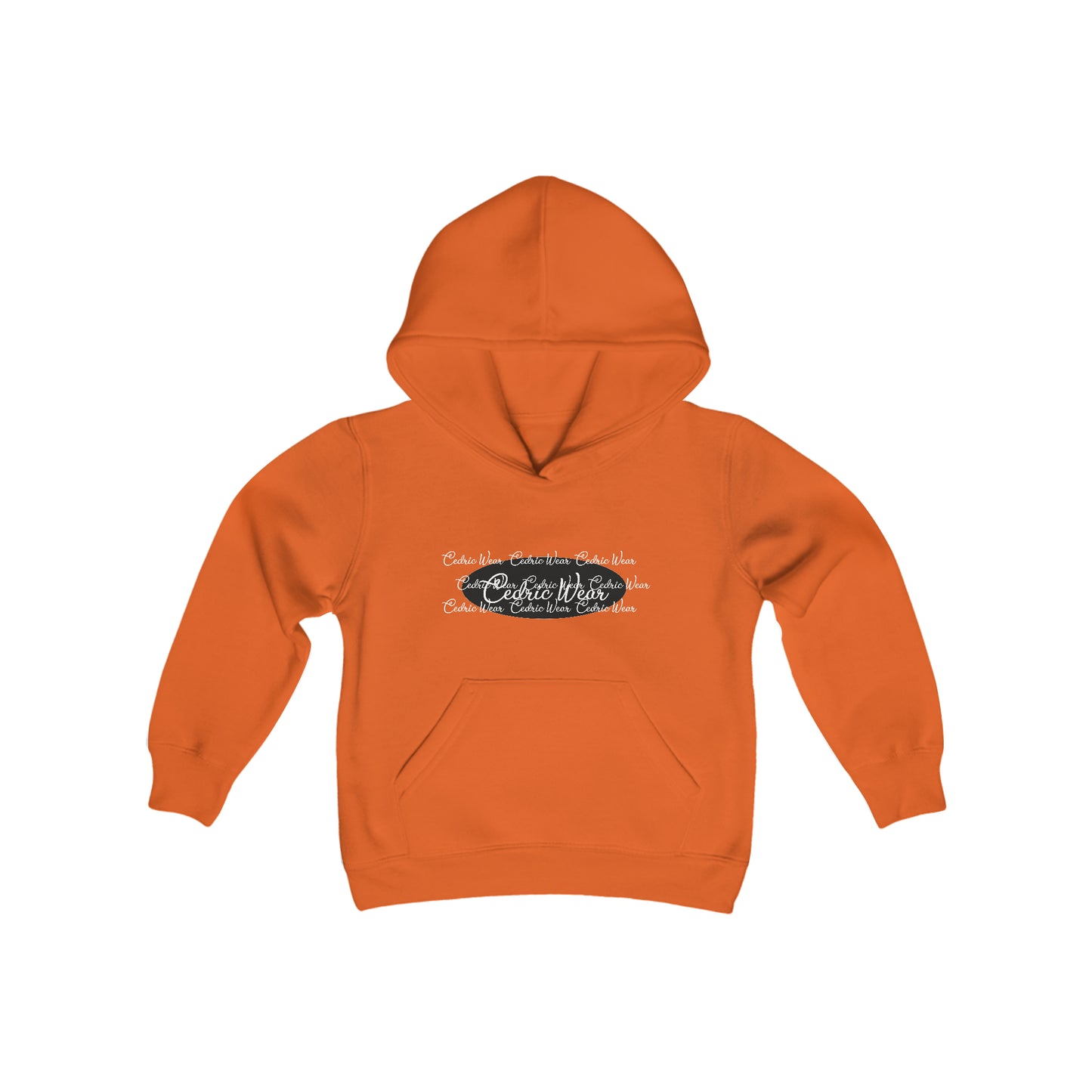 Youth Heavy Blend Hooded Sweatshirt - Andre Kids Range - by Cedric Wear London