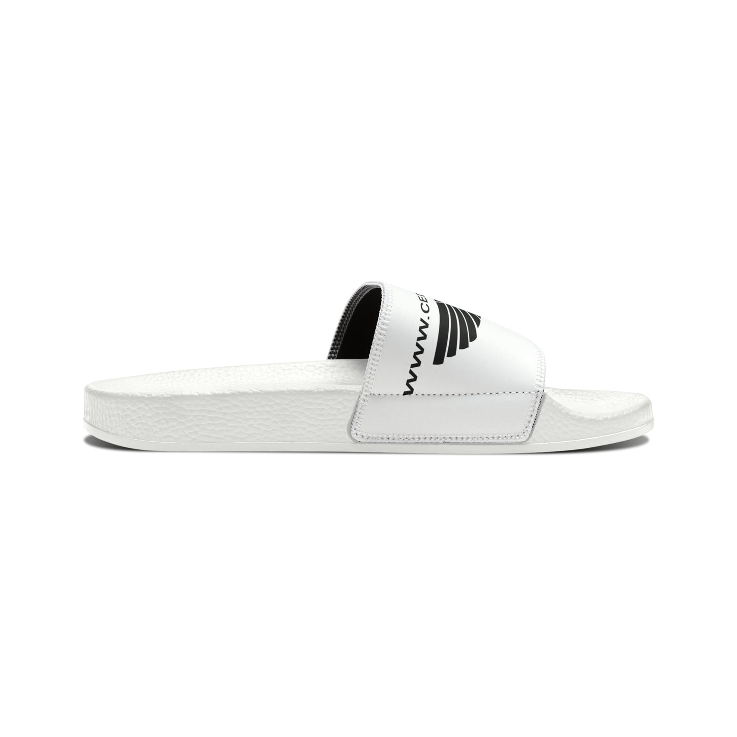 (Kids)Youth PU Slide Sandals - by Cedric Wear London