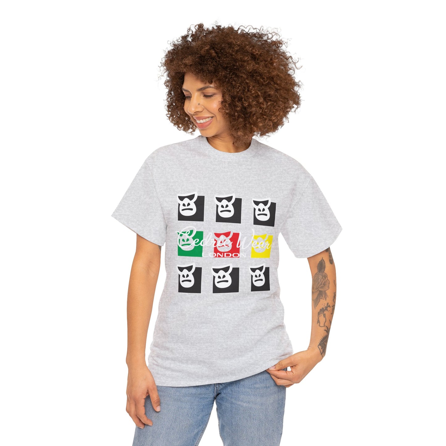 Unisex Heavy Cotton Tee - Rilla Edition - by Cedric Wear London