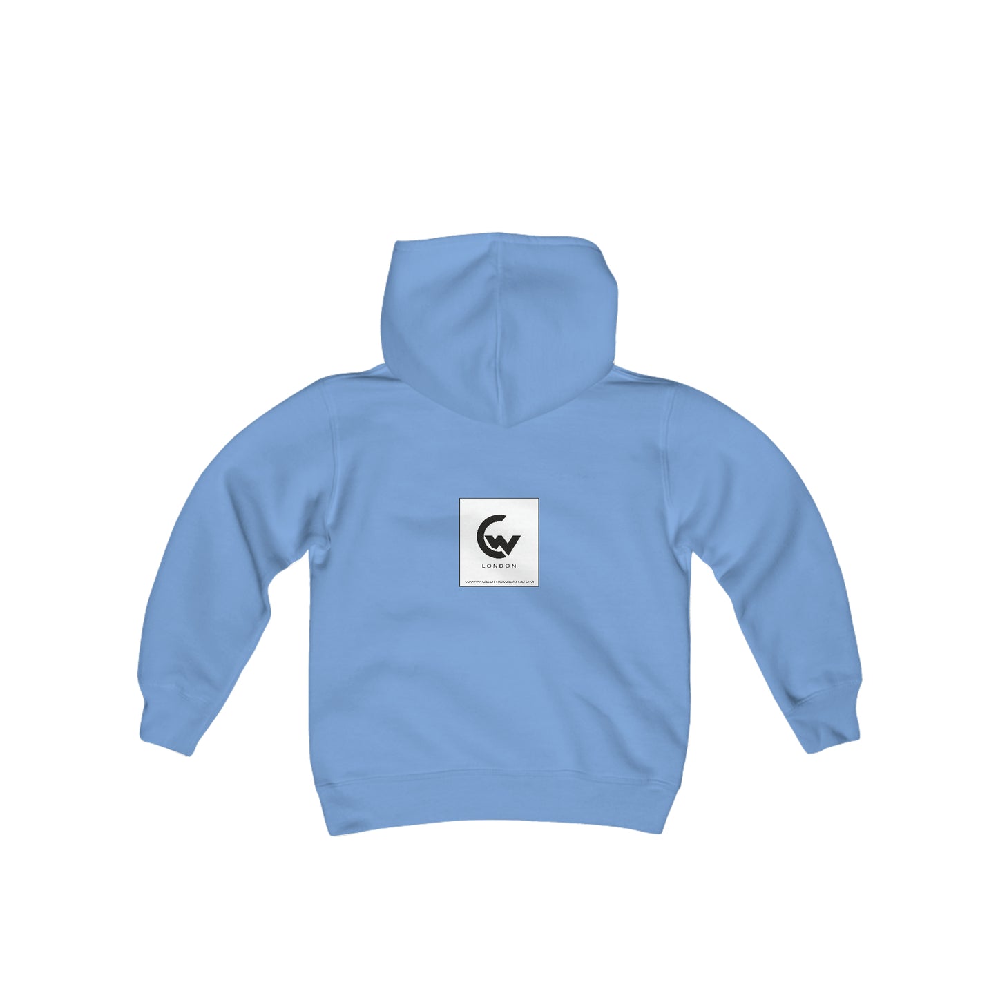 Youth Heavy Blend Hooded Sweatshirt - Andre Kids Range - by Cedric Wear London