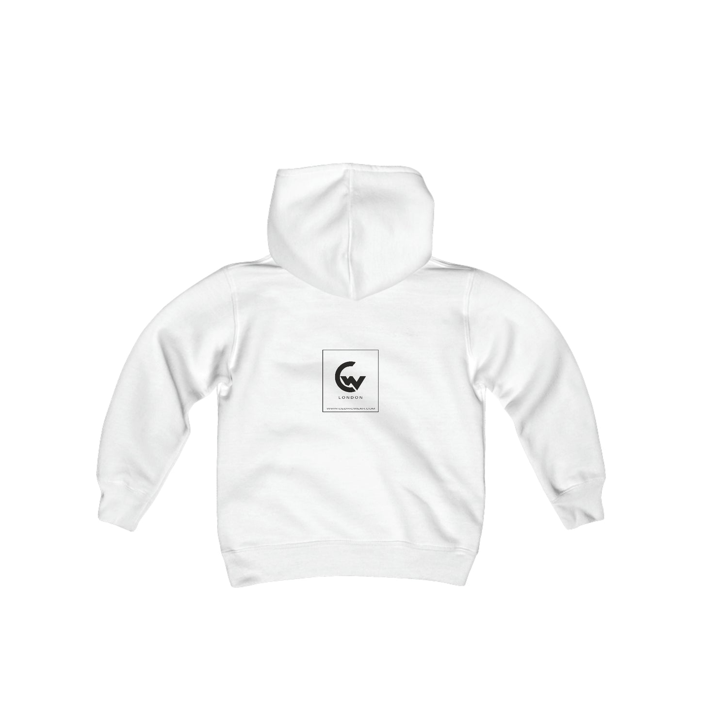 Youth Heavy Blend Hooded Sweatshirt - Andre Kids Range - by Cedric Wear London