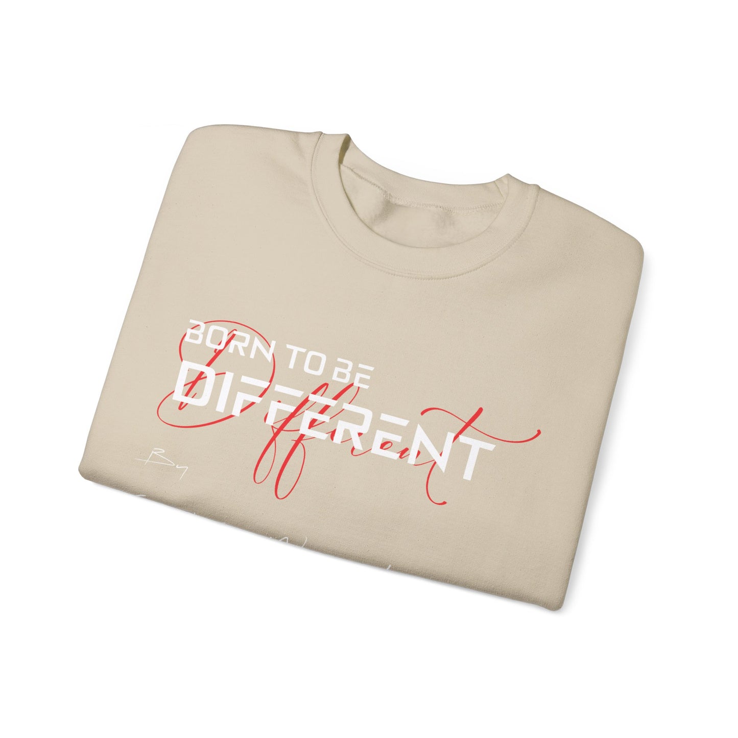 Born to be different - by Cedric Wear London , Unisex Heavy Blend™ Crewneck Sweatshirt