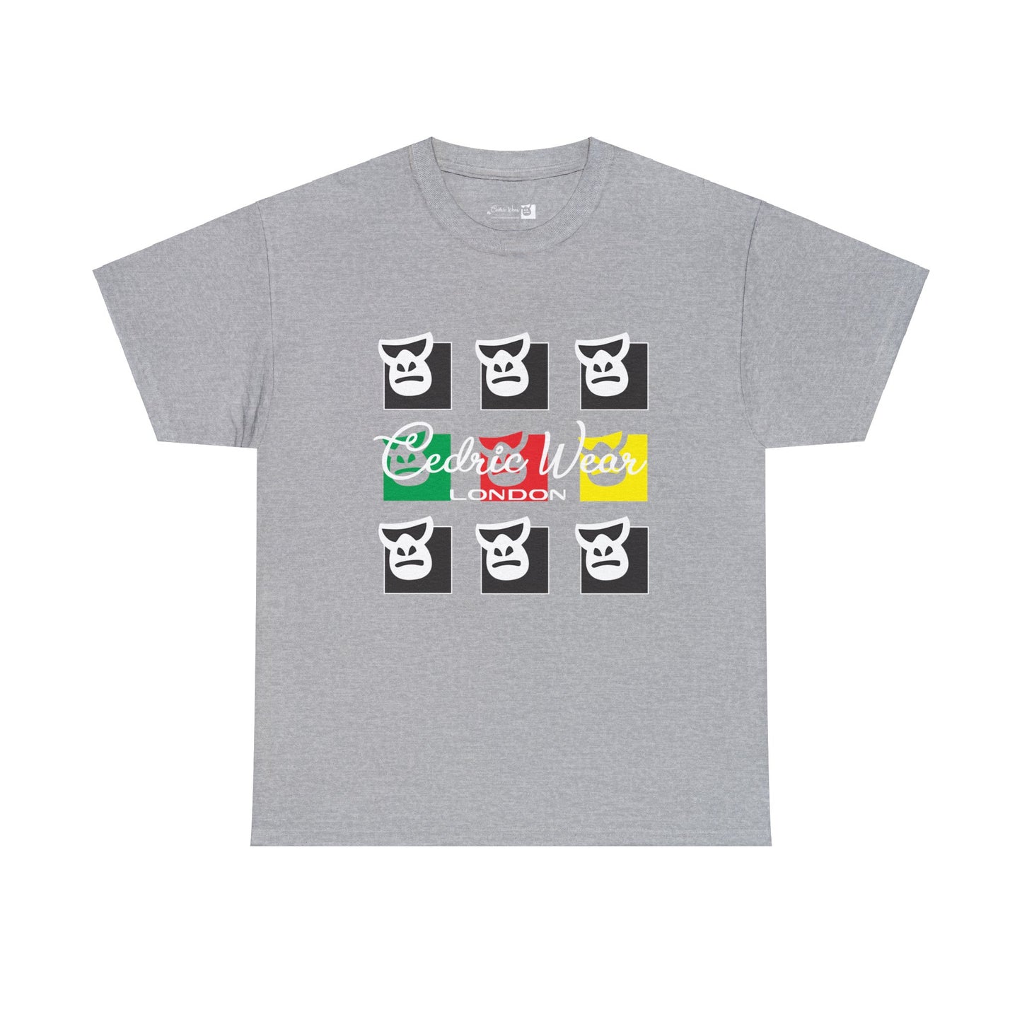 Unisex Heavy Cotton Tee - Rilla Edition - by Cedric Wear London