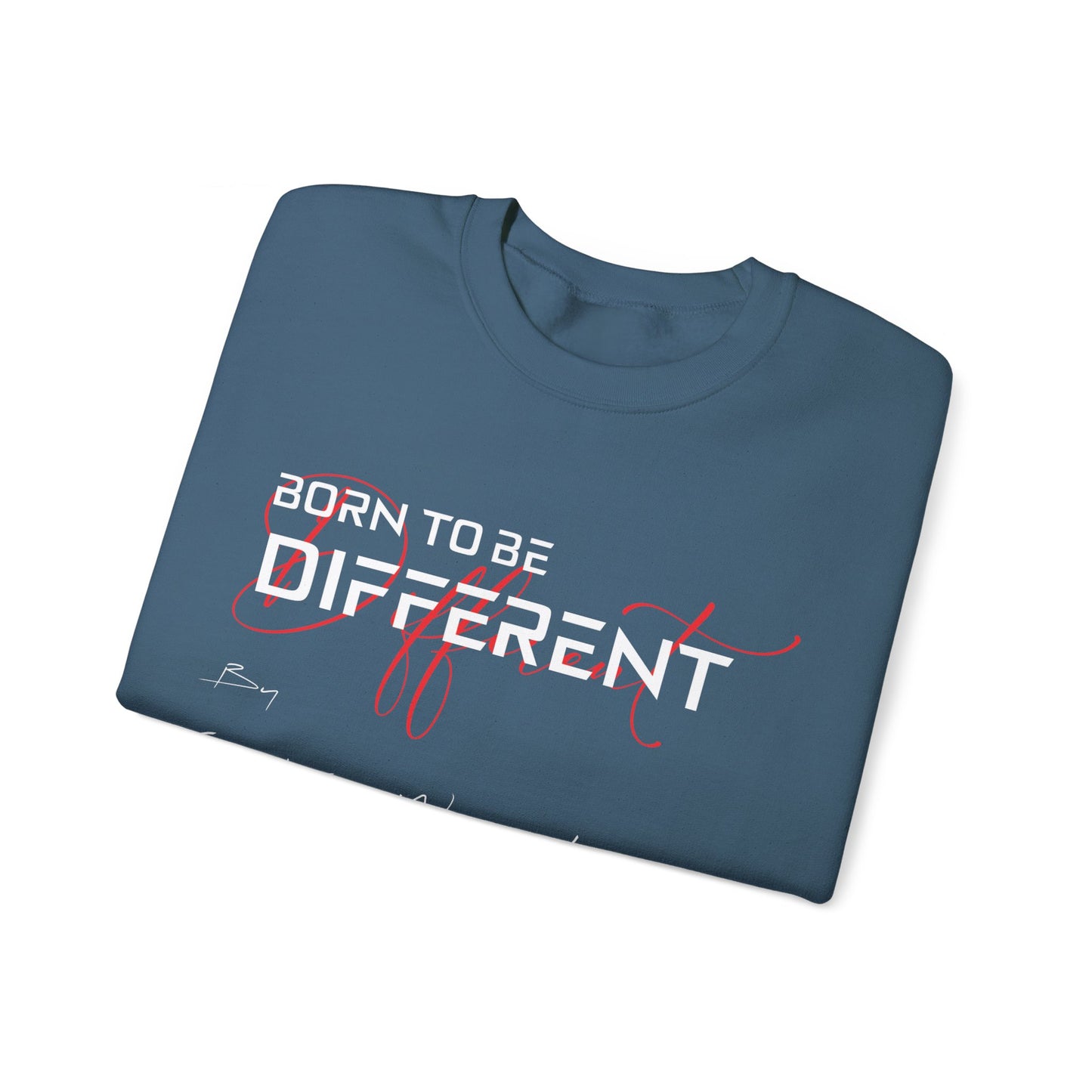 Born to be different - by Cedric Wear London , Unisex Heavy Blend™ Crewneck Sweatshirt